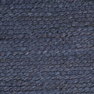 Nourison Natural Jute NJT01 Navy Area Rug Corner Image