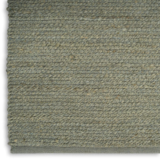 Nourison Natural Jute NJT01 Sage Area Rug Corner Image