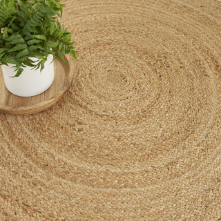 Nourison Natural Jute NJT03 Area Rug Corner Image