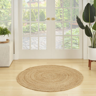 Nourison Natural Jute NJT03 Area Rug Room Image Feature