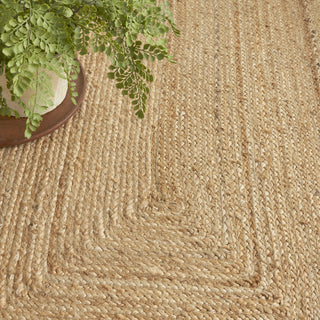 Nourison Natural Jute NJT03 Area Rug Corner Image