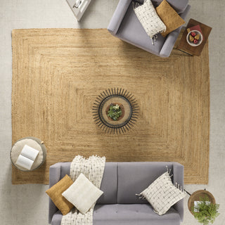 Nourison Natural Jute NJT03 Area Rug Room Image Feature