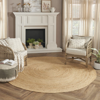 Nourison Natural Jute NJT03 Area Rug Corner Image