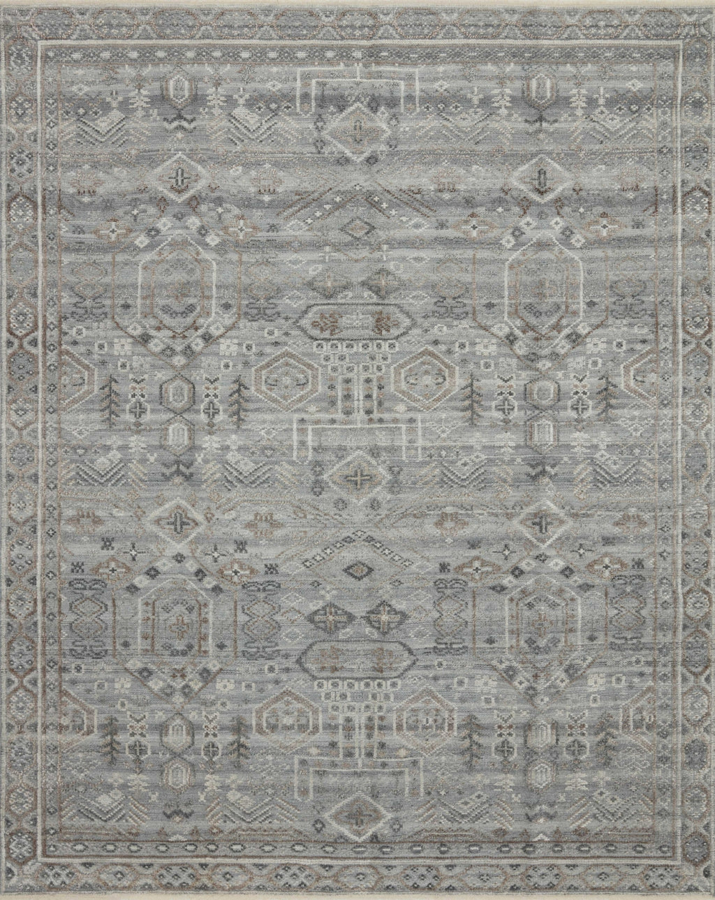 Loloi Nola NOL-01 Slate/Granite Area Rug 5x8