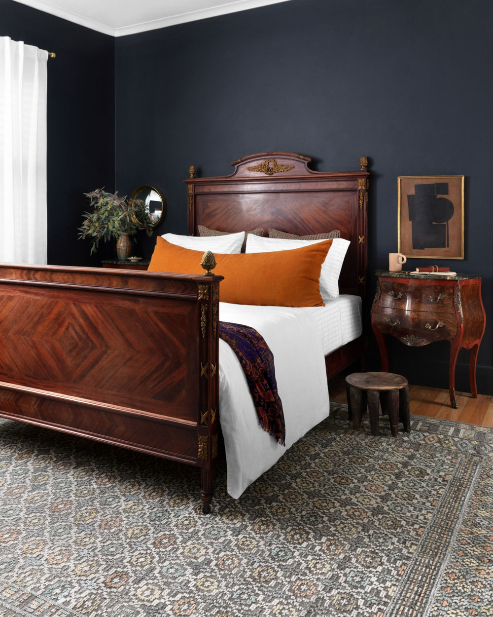 Loloi Nola NOL-03 Charcoal/Multi Area Rug Lifestyle Image Feature