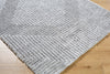 Livabliss Nomadic NMC-2324 Gray Area Rug Corner Shot
