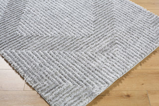 Livabliss Nomadic NMC-2324 Gray Area Rug Corner Shot