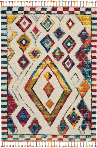 Nourison Nomad NMD02 Ivory Multicolor Area Rug main image