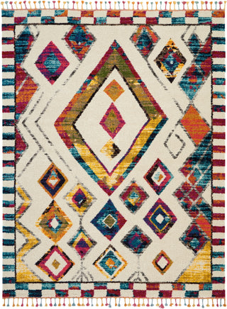 Nourison Nomad NMD02 Ivory Multicolor Area Rug Main Image