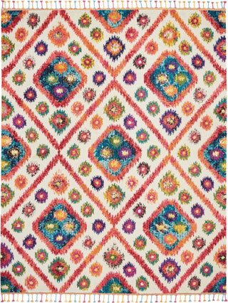 Nourison Nomad NMD03 Ivory Pink Area Rug main image