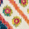 Nourison Nomad NMD03 Ivory Pink Area Rug Swatch Image