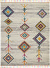 Nourison Nomad NMD04 Cream Grey Area Rug main image