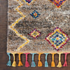 Nourison Nomad NMD05 Grey Area Rug Detail Image