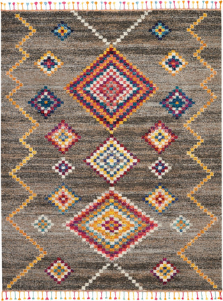 Nourison Nomad NMD05 Grey Area Rug Main Image