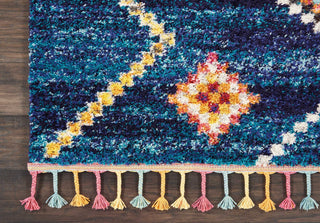 Nourison Nomad NMD05 Navy Area Rug Detail Image