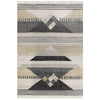 LR Home Nimroz 81984 Tan/Black/Blue/Gray/White Area Rug main image