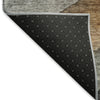 Dalyn Neo NO1 Khaki Machine Washable Area Rug Backing Image