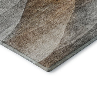 Dalyn Neo NO1 Khaki Machine Washable Area Rug Corner Image