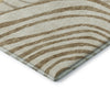 Dalyn Neo NO10 Gold Machine Washable Area Rug Corner Image