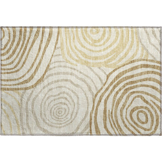 Dalyn Neo NO10 Gold Machine Washable Area Rug Scatter Main Image