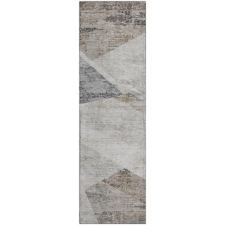Dalyn Neo NO11 Silver Machine Washable Area Rug Runner Main Image