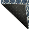 Dalyn Neo NO12 Navy Machine Washable Area Rug Backing Image