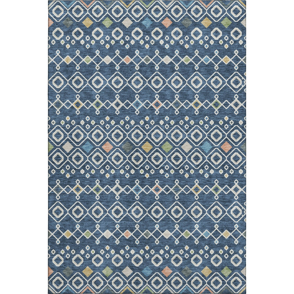 Dalyn Neo NO12 Navy Machine Washable Area Rug main image