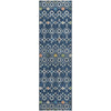 Dalyn Neo NO12 Navy Machine Washable Area Rug Runner Main Image