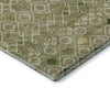 Dalyn Neo NO12 Sage Machine Washable Area Rug Corner Image