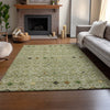 Dalyn Neo NO12 Sage Machine Washable Area Rug Lifestyle Image Feature