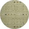 Dalyn Neo NO12 Sage Machine Washable Area Rug Round Main Image