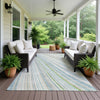 Dalyn Neo NO14 Ivory Machine Washable Area Rug Outdoor Lifestyle Image Feature