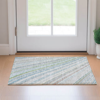 Dalyn Neo NO14 Ivory Machine Washable Area Rug Scatter Lifestyle Image Feature