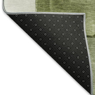 Dalyn Neo NO15 Sage Machine Washable Area Rug Backing Image