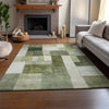 Dalyn Neo NO15 Sage Machine Washable Area Rug Lifestyle Image Feature