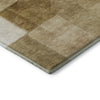 Dalyn Neo NO15 Terracotta Machine Washable Area Rug Corner Image