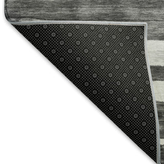 Dalyn Neo NO16 Charcoal Machine Washable Area Rug Backing Image
