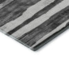 Dalyn Neo NO16 Charcoal Machine Washable Area Rug Corner Image