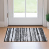 Dalyn Neo NO16 Charcoal Machine Washable Area Rug Scatter Lifestyle Image Feature