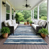Dalyn Neo NO16 Denim Machine Washable Area Rug Outdoor Lifestyle Image Feature