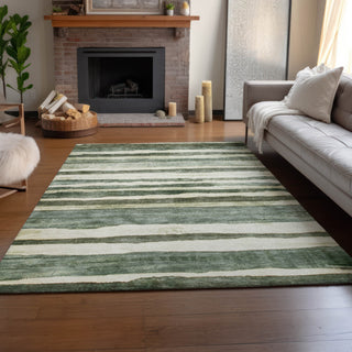 Dalyn Neo NO16 Sage Machine Washable Area Rug Lifestyle Image Feature