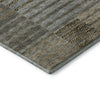 Dalyn Neo NO17 Taupe Machine Washable Area Rug Corner Image