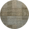 Dalyn Neo NO17 Taupe Machine Washable Area Rug Round Main Image
