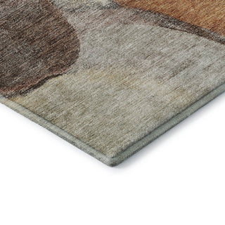 Dalyn Neo NO2 Coffee Machine Washable Area Rug Corner Image