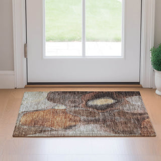 Dalyn Neo NO2 Coffee Machine Washable Area Rug Scatter Lifestyle Image Feature