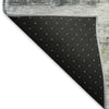 Dalyn Neo NO3 Silver Machine Washable Area Rug Backing Image