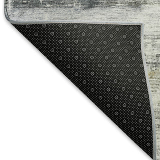 Dalyn Neo NO3 Silver Machine Washable Area Rug Backing Image