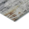 Dalyn Neo NO3 Silver Machine Washable Area Rug Corner Image