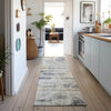Dalyn Neo NO3 Silver Machine Washable Area Rug Runner Lifestyle Image Feature