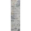 Dalyn Neo NO3 Silver Machine Washable Area Rug Runner Main Image